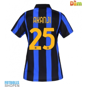 Billiga Inter Milan Manuel Akanji #25 Hemmatröja Dam 2026-27 Kortärmad